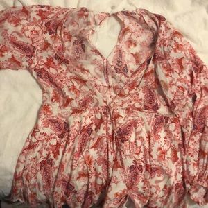 Long sleeve romper